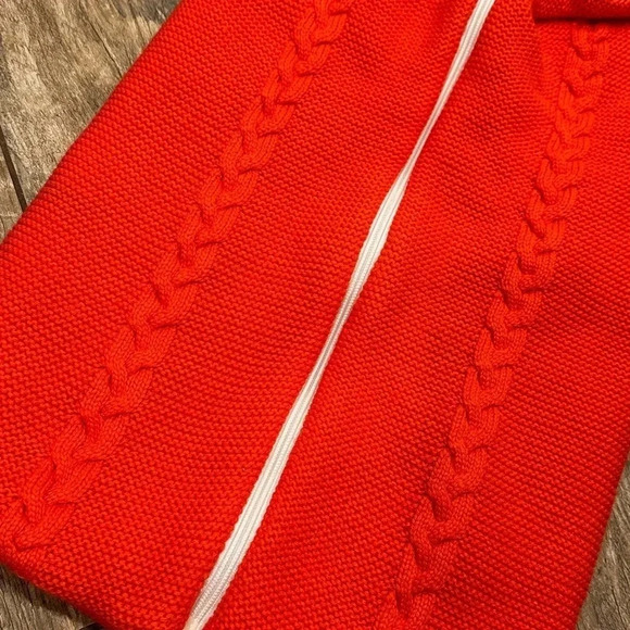 Cloud comfort baby sleeping bag/blanket red knit - Picture 3 of 7